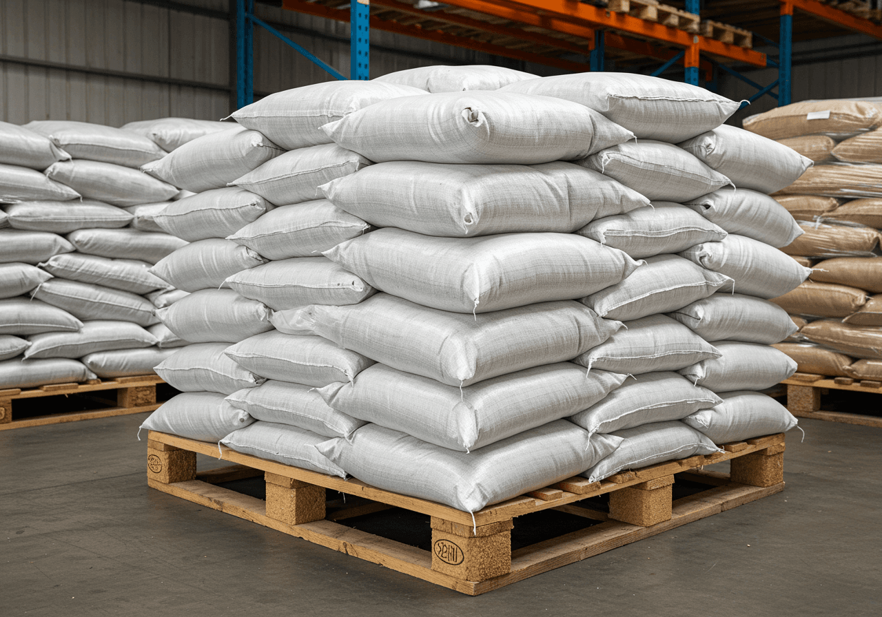 Pellet ENplus A1 6mm — paleta 990 kg, mix sosna/świerk — Pellet