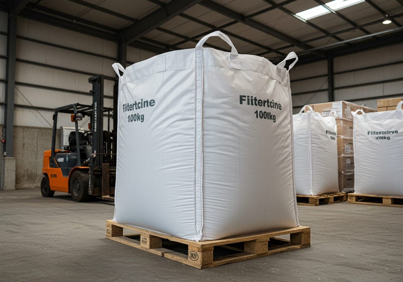 Trociny iglaste big bag 1000kg — gotowe do produkcji — Trociny